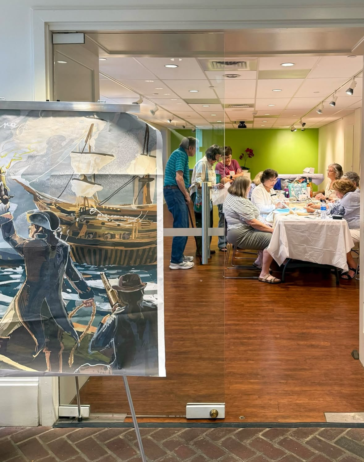 The Biggs Museum hosts the Delaware panel